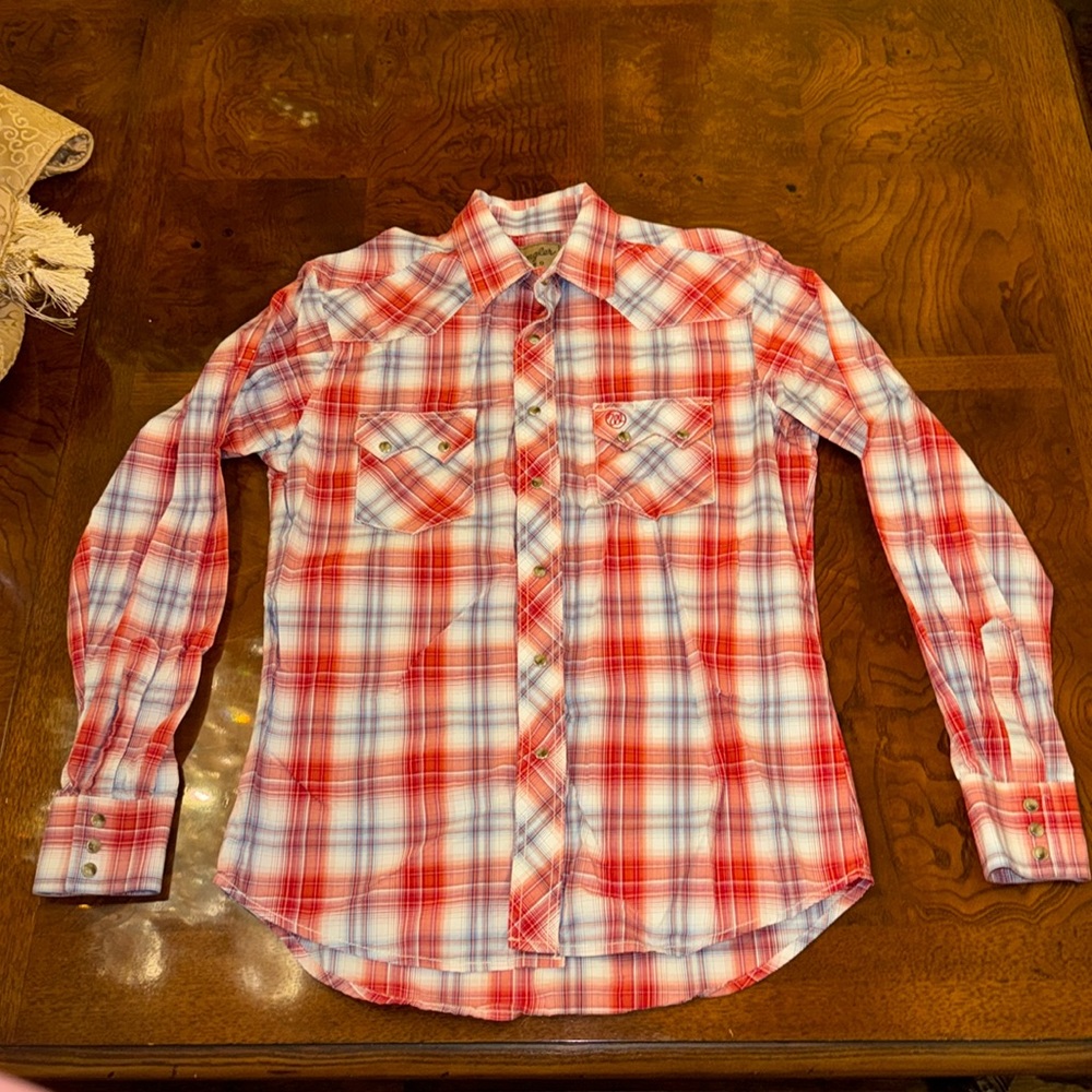 Wrangler Retro Pearl Snap long sleeve button down